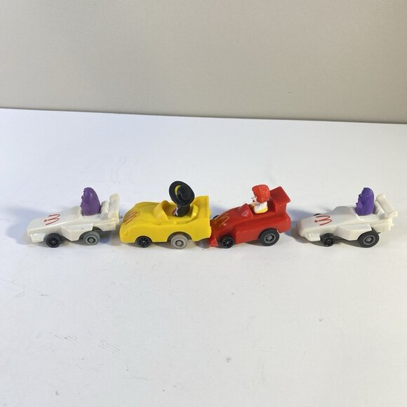 Vintage 1988 McDonald’s Race Car Set Ronald Grimace (2) and Hamburglar - Picture 2 of 6